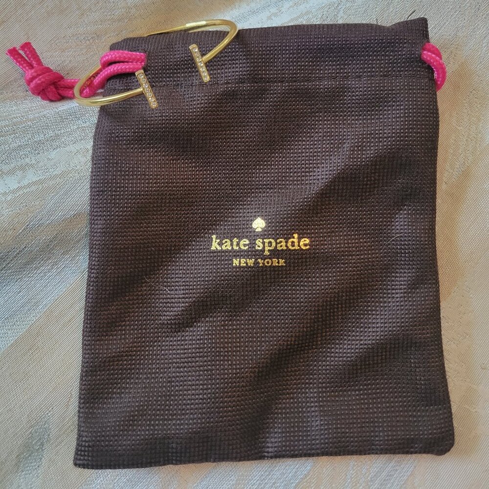 Kate spade gold bangle bracelet
